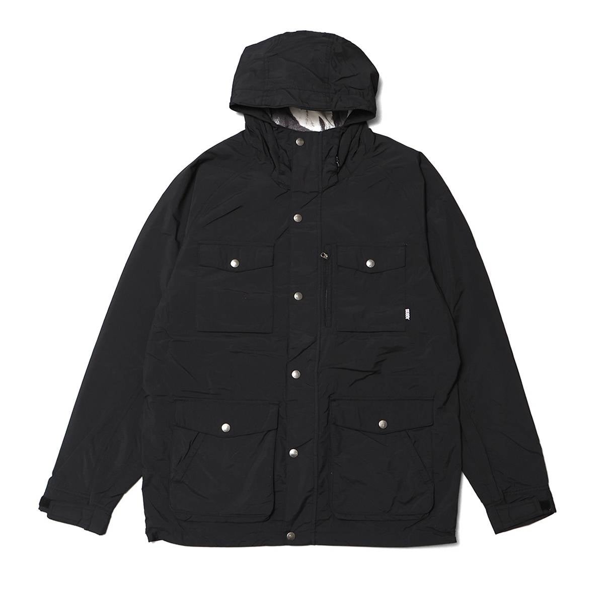 00's STUSSY コート Stussy 00s ZIP Hood-JACKET Multi-Photo Collage BLACK | MFC STORE