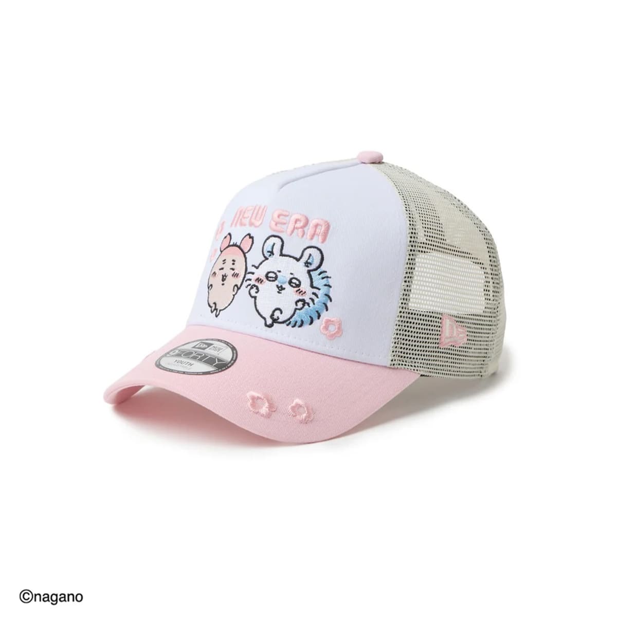 A　18日まで NEW ERA YOUTH 9FORTY A-FRAME TRUCKER ちいかわ / モモンガ・古本屋