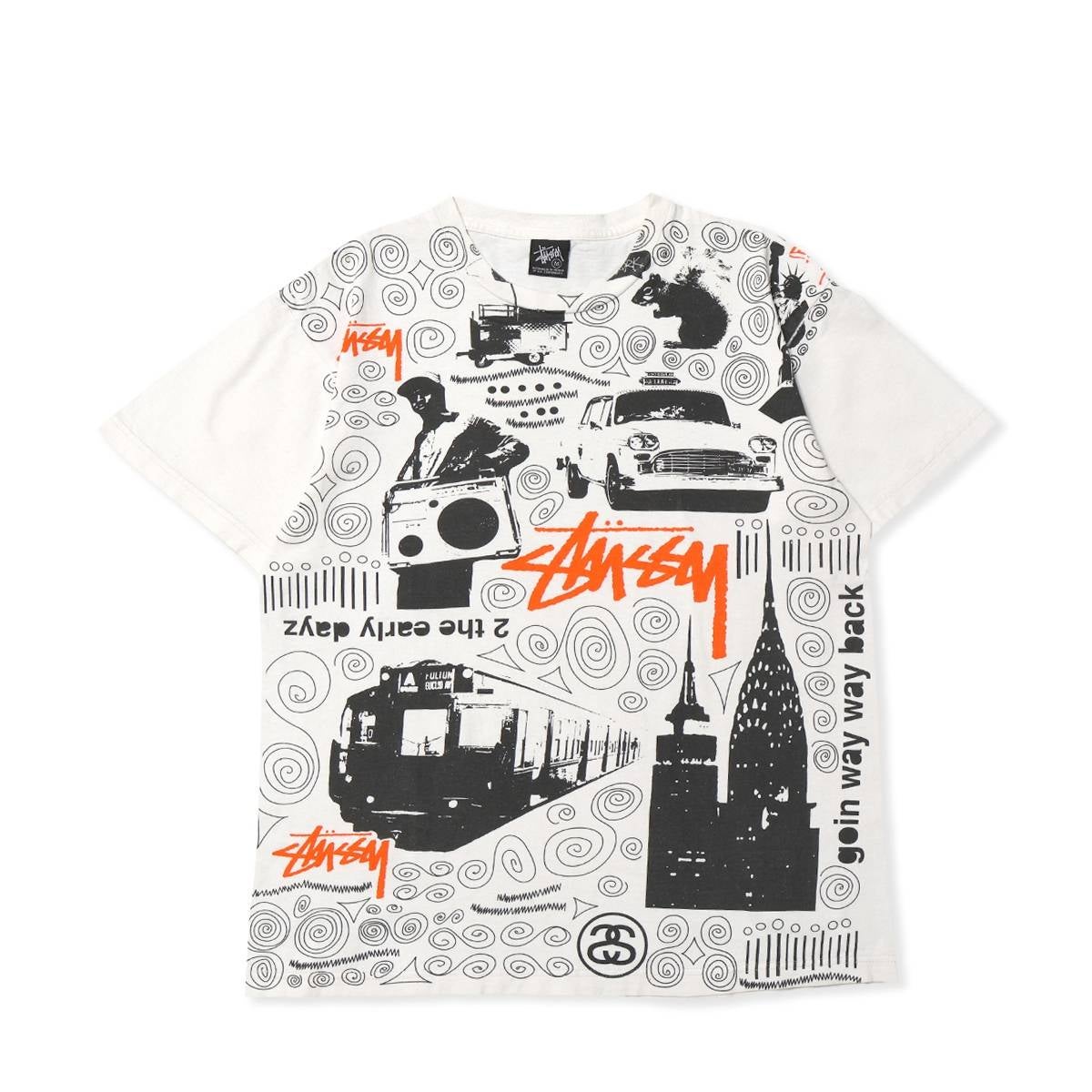 Stussy 00s The Early Days Photo Collage TEE WHITE / STS1955 | MFC