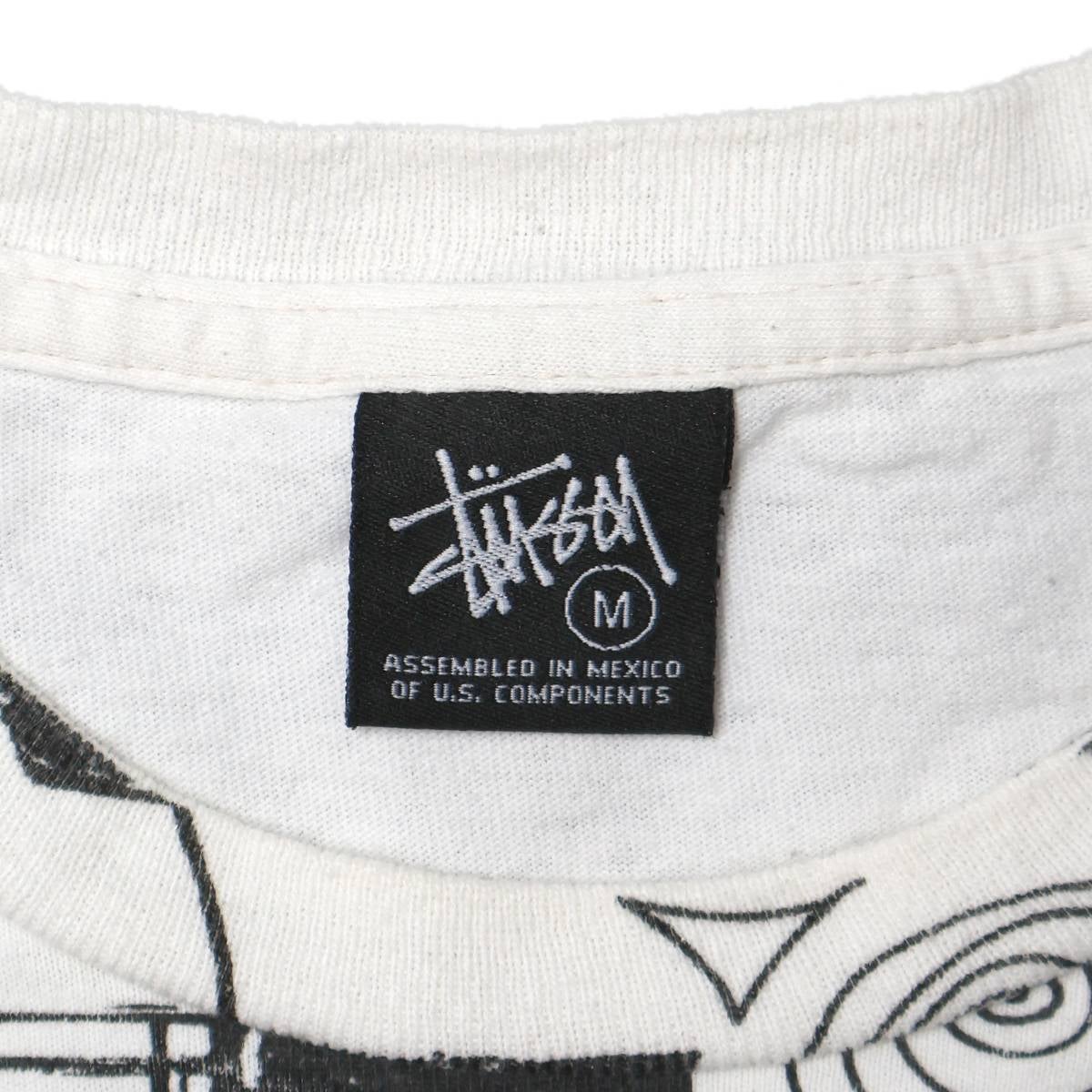 Stussy 00s The Early Days Photo Collage TEE WHITE / STS1955 | MFC