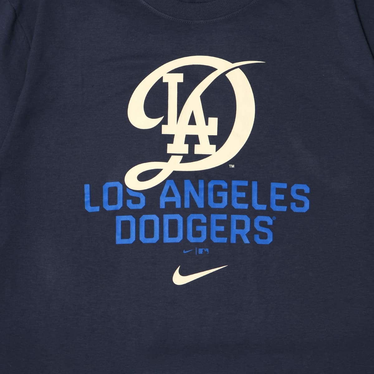 NIKE MLB SECONDARY CITY CONNECT TRICODE COTTON TEE LOS ANGELES