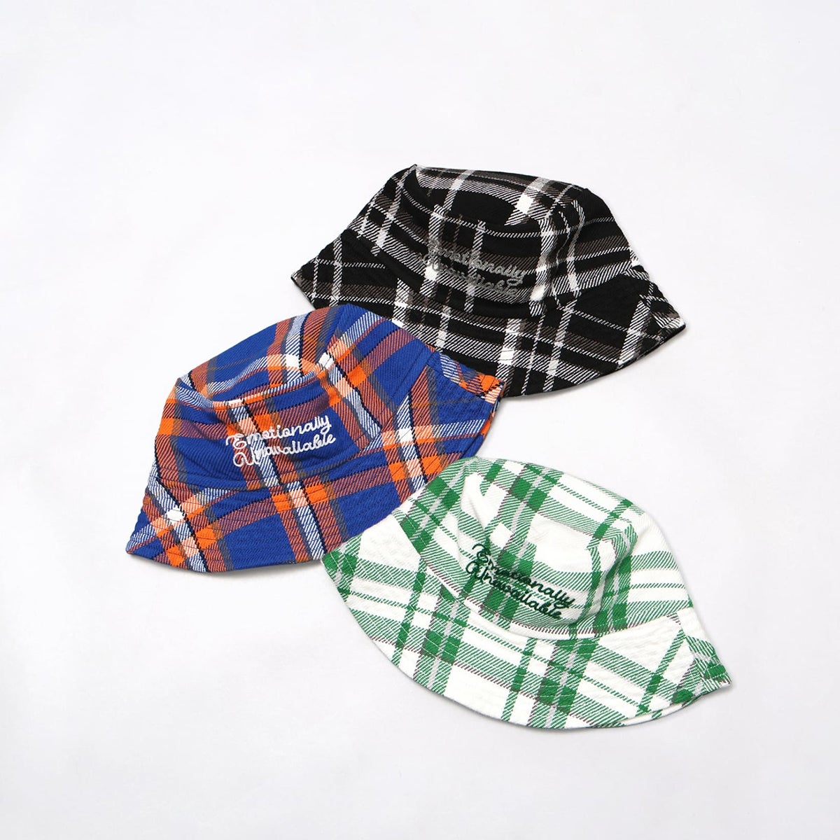 EMOTIONALLY UNAVAILABLE EU FLANNEL BUCKET HAT【26SS】 | MFC STORE
