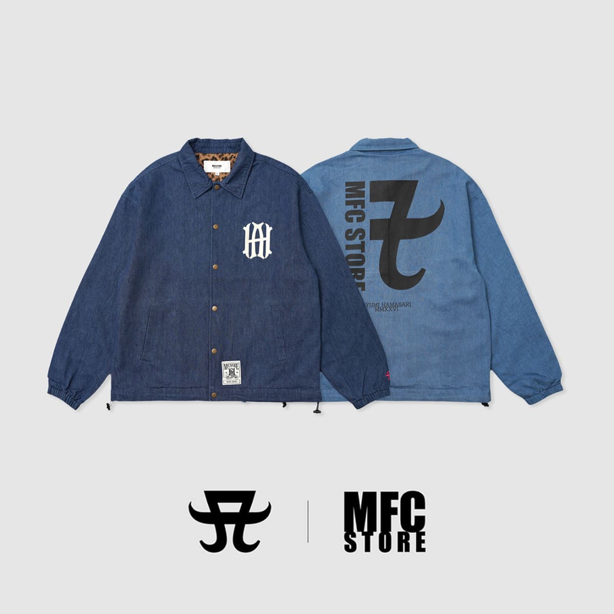 ayumi hamasaki x MFC STORE DENIM COACH JACKET | MFC STORE OFFICIAL