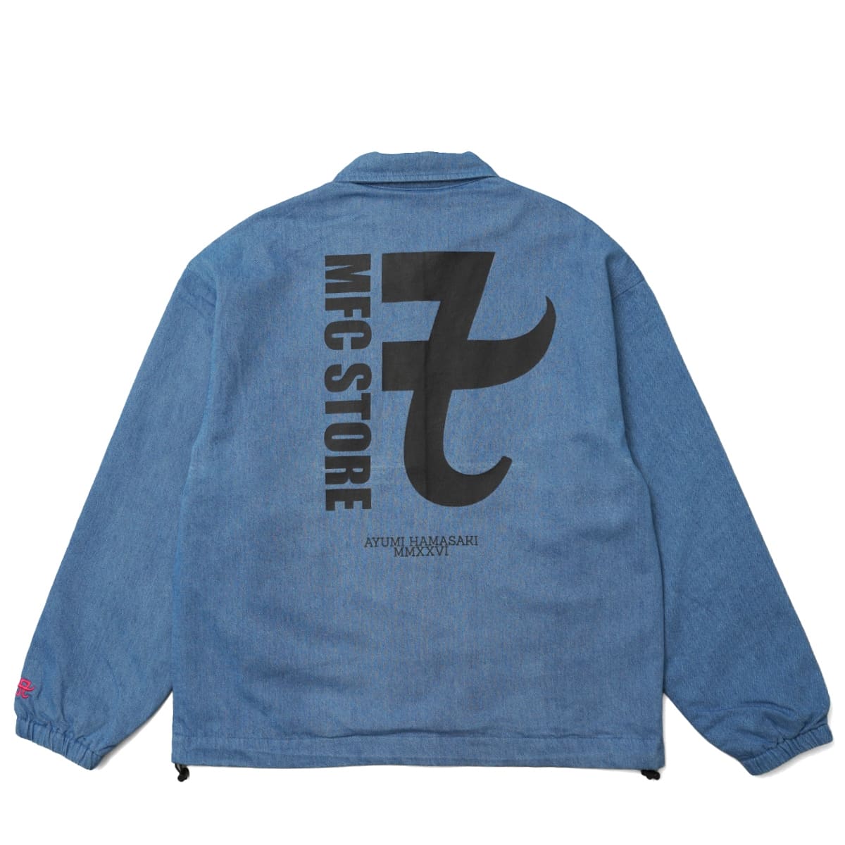 浜崎あゆみ　MFC デニムブラック ayumi hamasaki x MFC STORE DENIM COACH JACKET | MFC STORE OFFICIAL