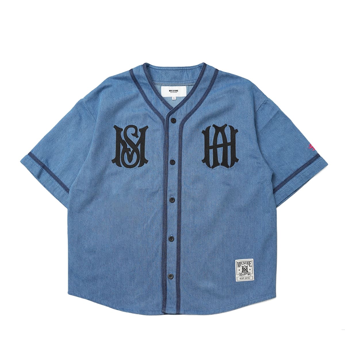 ayumi hamasaki x MFC STORE DENIM BASEBALL JERSEY | MFC STORE