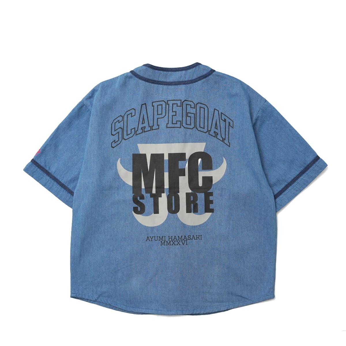 ayumi hamasaki x MFC STORE DENIM BASEBALL JERSEY | MFC STORE