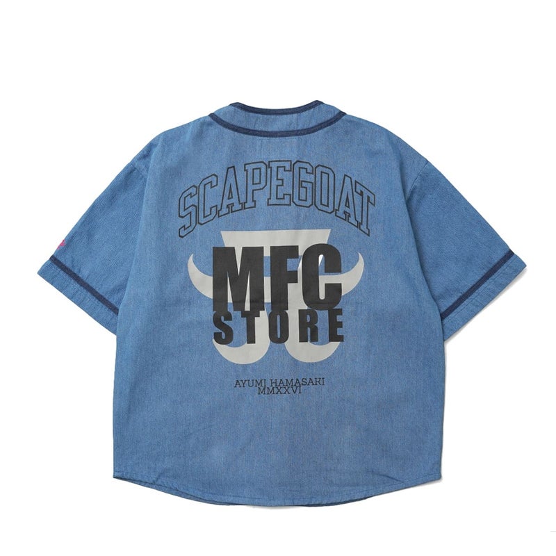 ayumi hamasaki x MFC STORE DENIM BASEBALL JERSEY | MFC STORE 