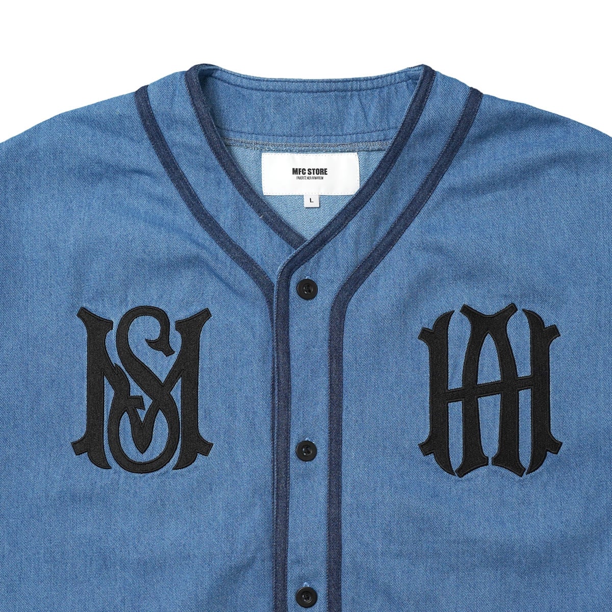 ayumi hamasaki x MFC STORE DENIM BASEBALL JERSEY | MFC STORE