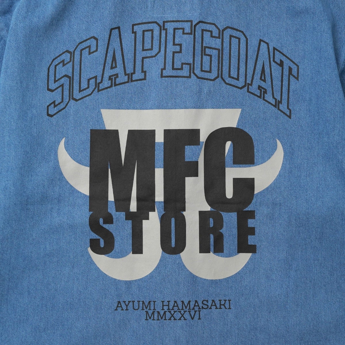 ayumi hamasaki x MFC STORE DENIM BASEBALL JERSEY | MFC STORE