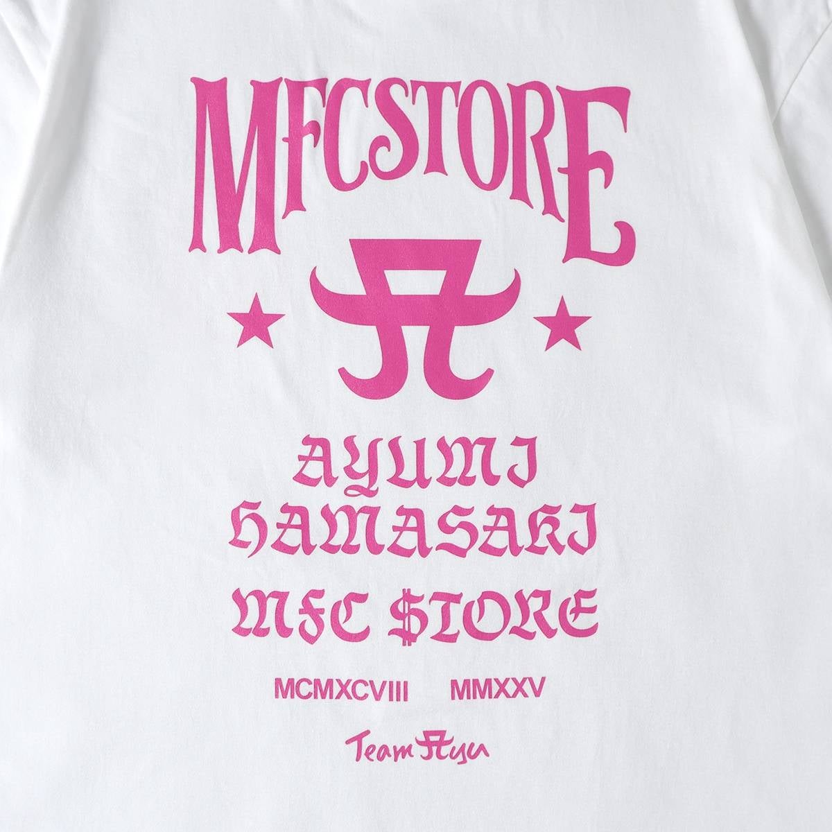 ayumi hamasaki × MFC STORE MS LOGO TEE | MFC STORE OFFICIAL