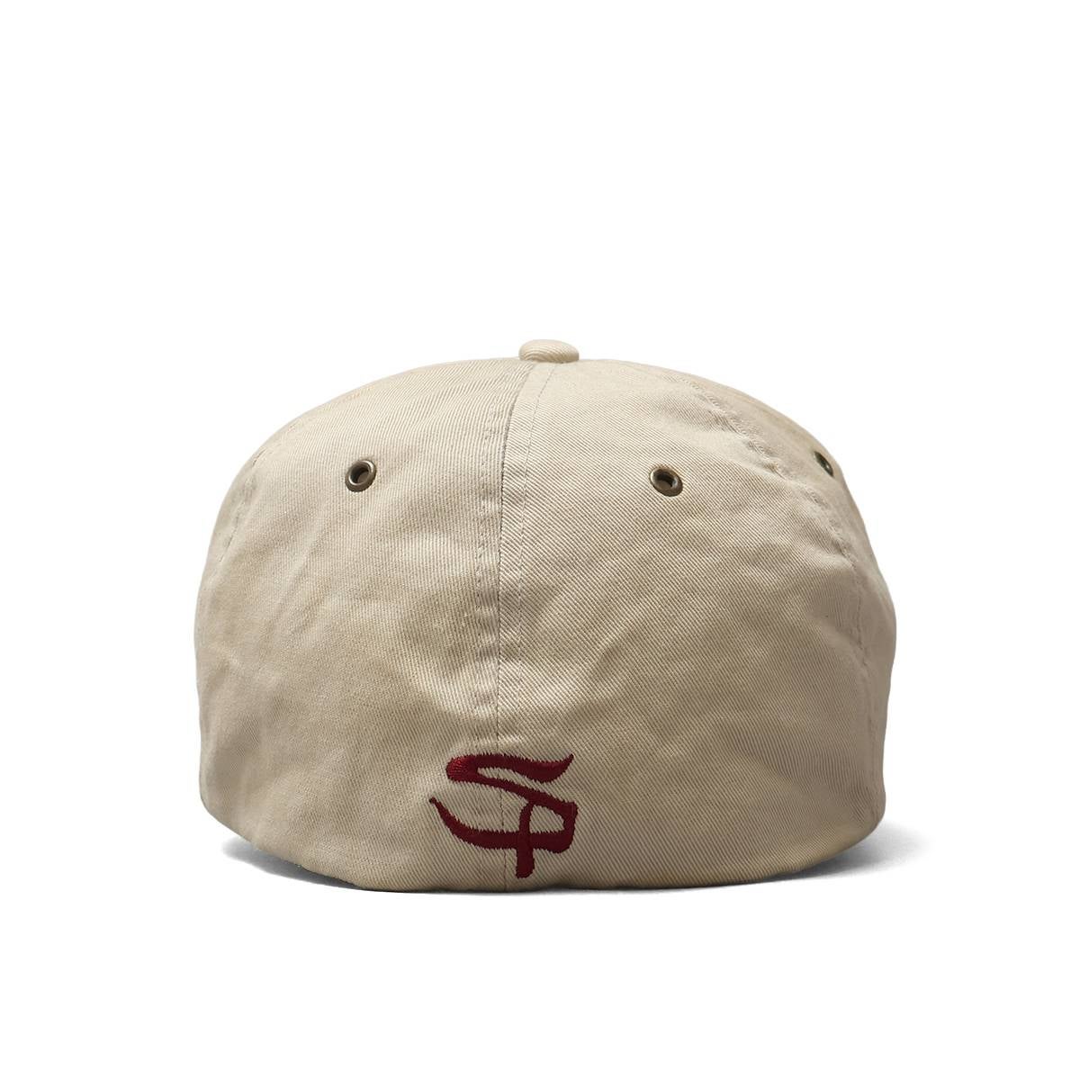 Stussy 90s Navy-Tag Embroidery Dragon CAP Beige | MFC STORE
