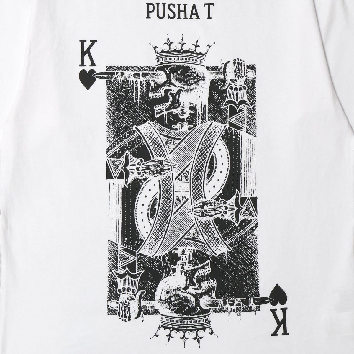 U/MUSIC PUSHA T KING PUSH S/S TEE / UM-MK8-0000-002 【26SS】 | MFC