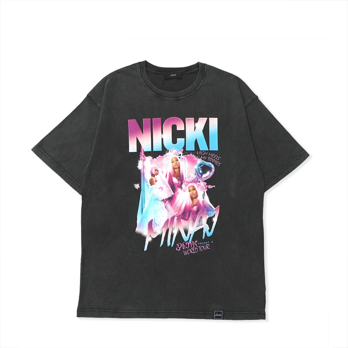 U/MUSIC NICKI MINAJ PINK FRIDAY2 WORLD TOUR S/S TEE / UM-MK8-0000