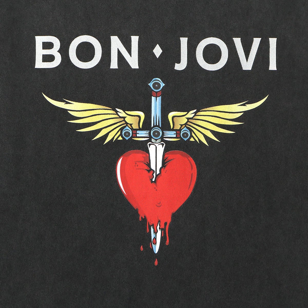 U/MUSIC BON JOVI SLIPPERY WHEN WET WORLD TOUR 86-87 S/S TEE / UM