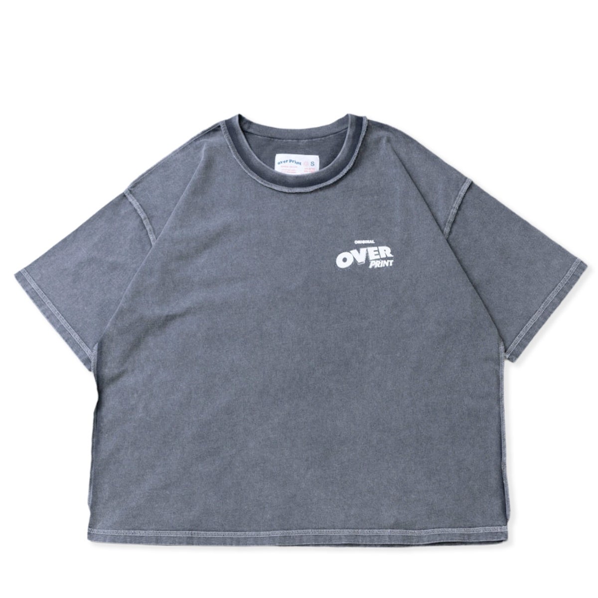 お問い合わせ商品】over print POP ART PIGMENT TEE ver:14 GLOW IN