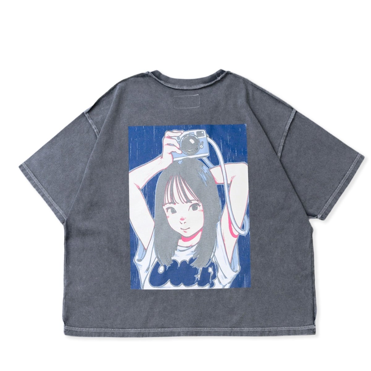 お問い合わせ商品】over print POP ART PIGMENT TEE ver:14 GLOW IN