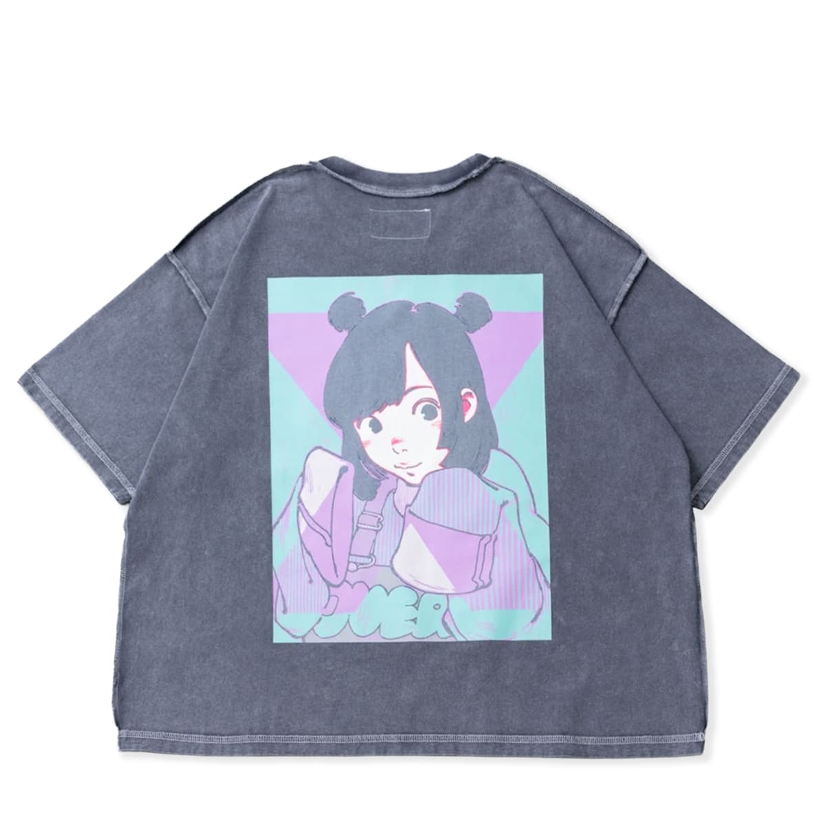 お問い合わせ商品】over print POP ART PIGMENT TEE ver:15 GLOW IN