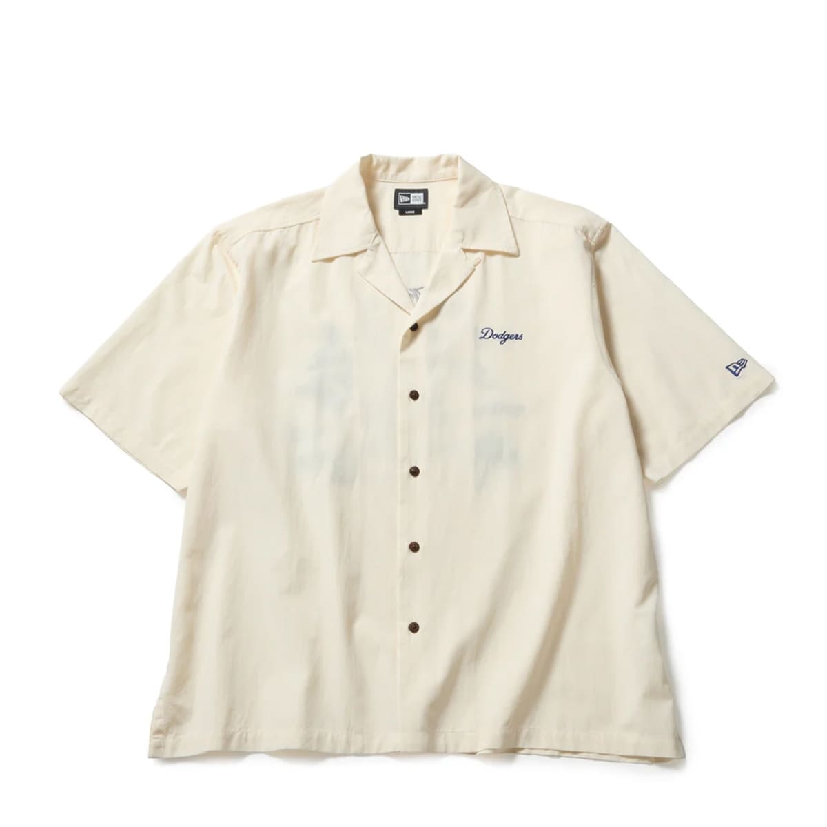 NEW ERA S/S SOUVENIR SHIRT LOS ANGELES DODGERS OFF WHITE 【26SS