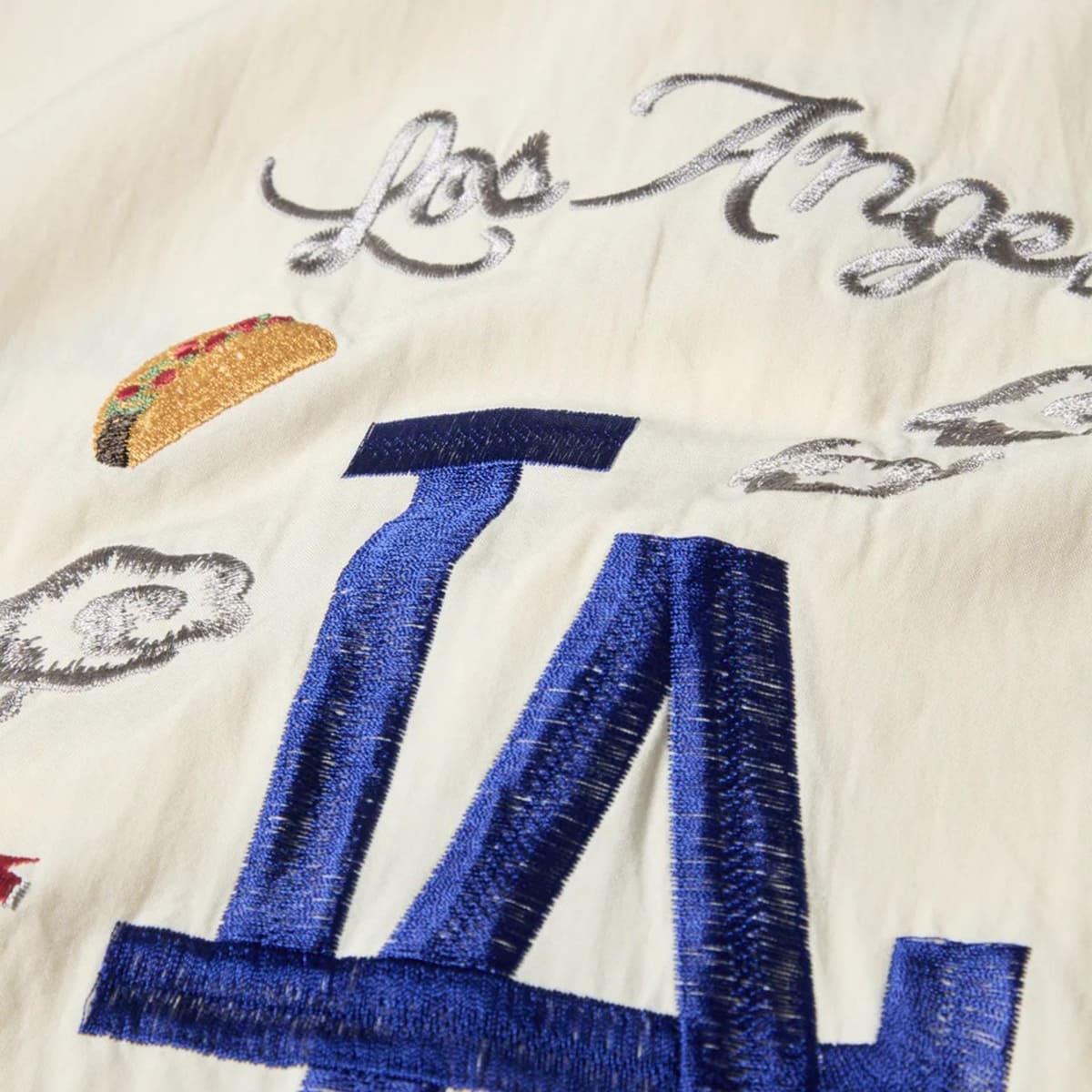 NEW ERA S/S SOUVENIR SHIRT LOS ANGELES DODGERS OFF WHITE 【26SS