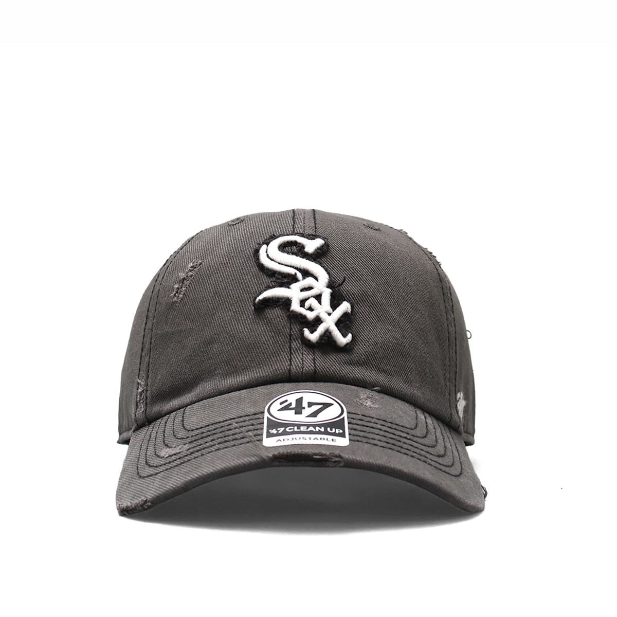 47 CLEAN UP DAMAGE CHICAGO WHITE SOX BLACK / 14920510 【26SS