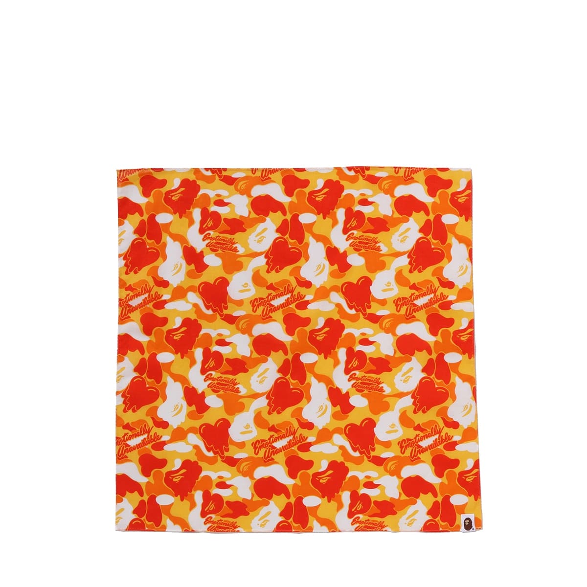 EMOTIONALLY UNAVAILABLE × A BATHING APE EU APE ALOHA BANDANA