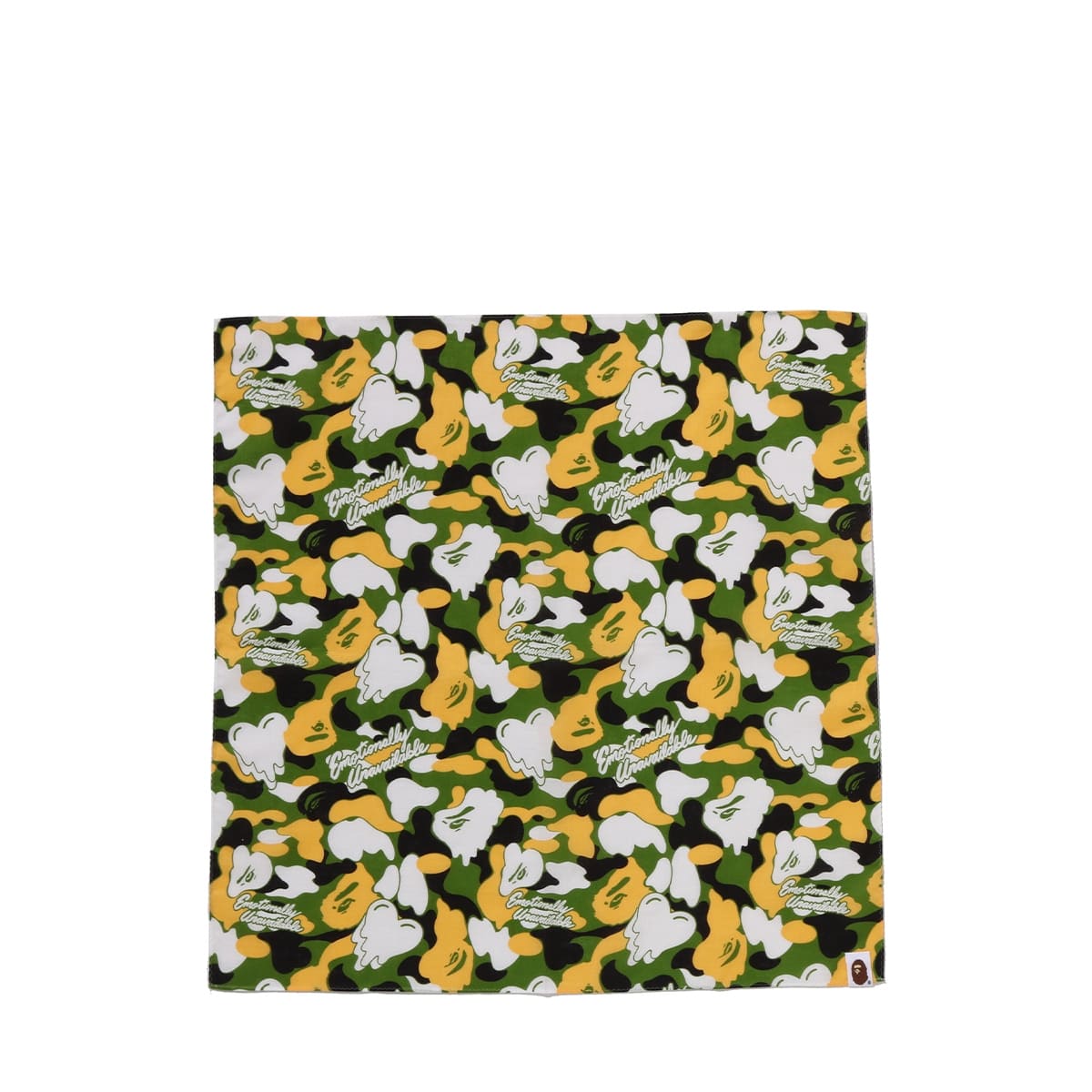 EMOTIONALLY UNAVAILABLE × A BATHING APE EU APE ALOHA BANDANA