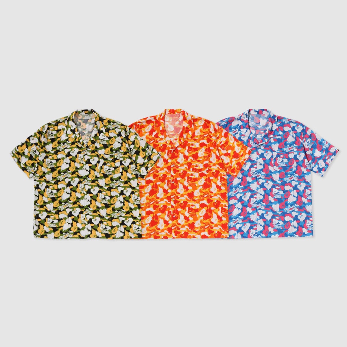 EMOTIONALLY UNAVAILABLE × A BATHING APE EU APE ALOHA SHIRT 【26SS