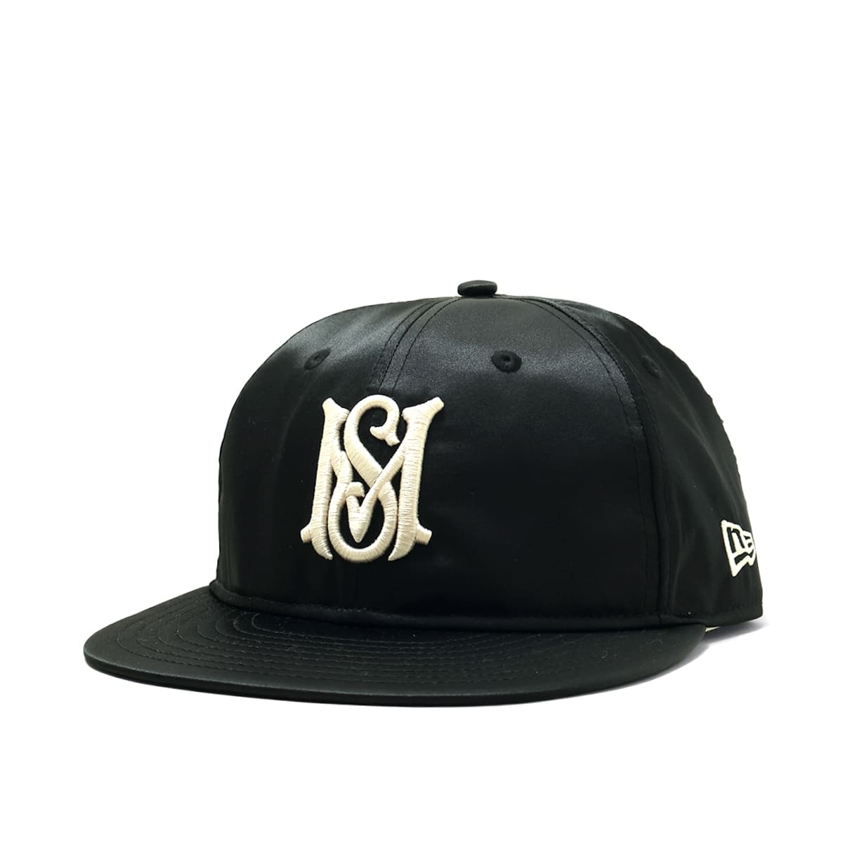 NEW ERA x MFC STORE ORIGINAL RETRO CROWN 9FIFTY SATIN MS LOGO CAP
