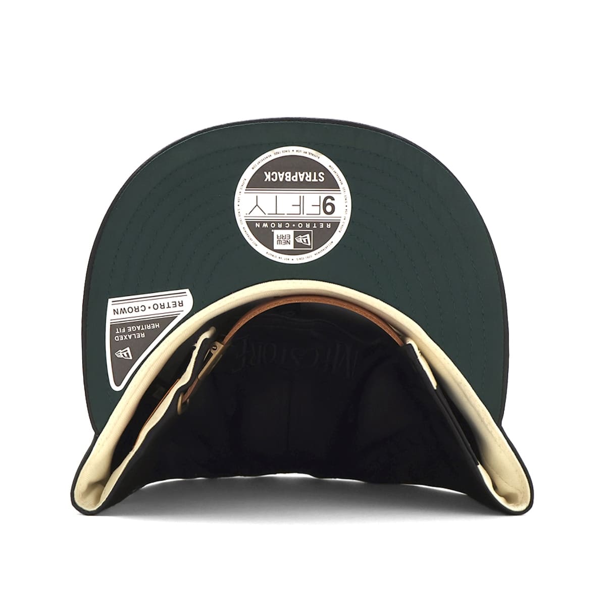 NEW ERA x MFC STORE ORIGINAL RETRO CROWN 9FIFTY SATIN MS LOGO CAP