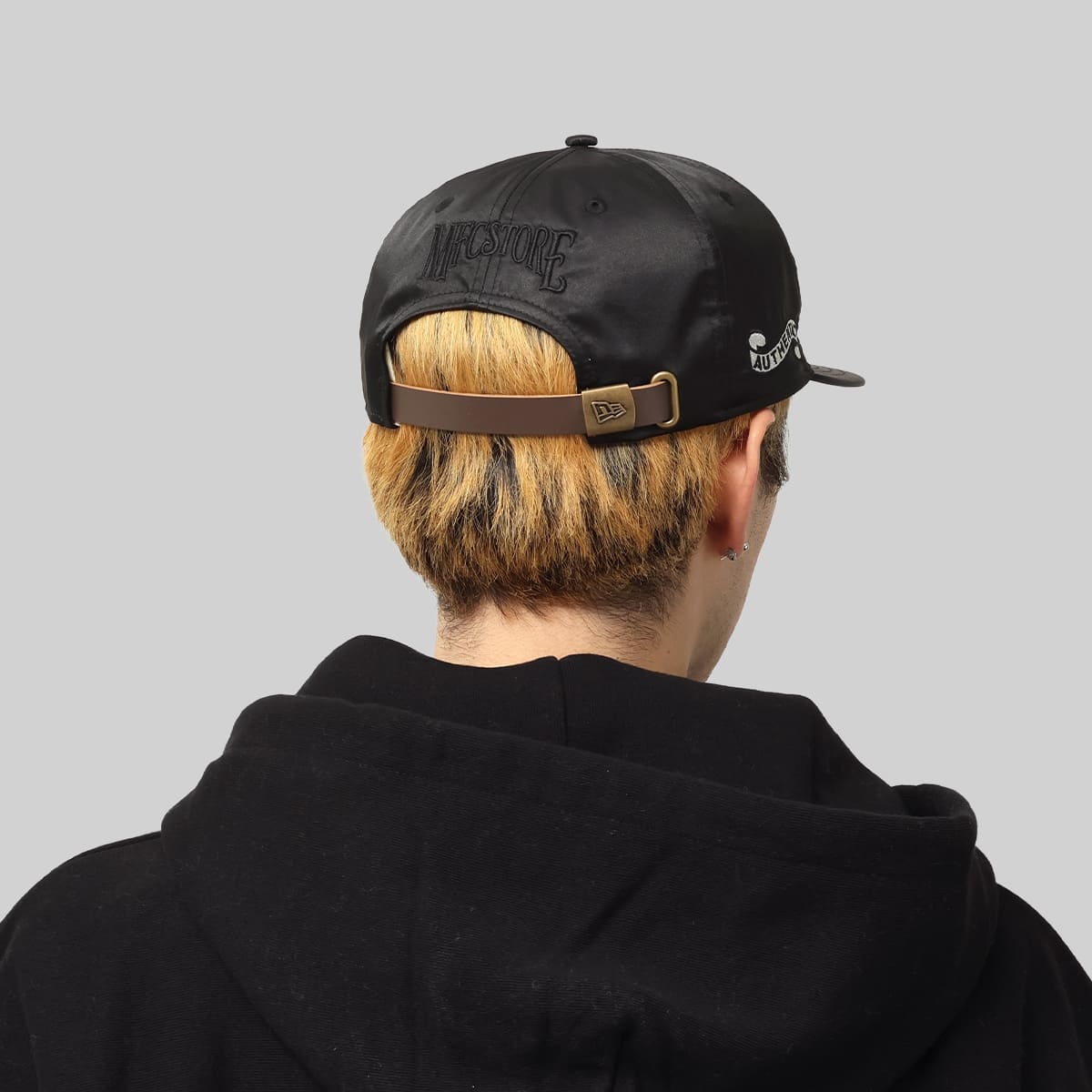 NEW ERA x MFC STORE ORIGINAL RETRO CROWN 9FIFTY SATIN MS LOGO CAP
