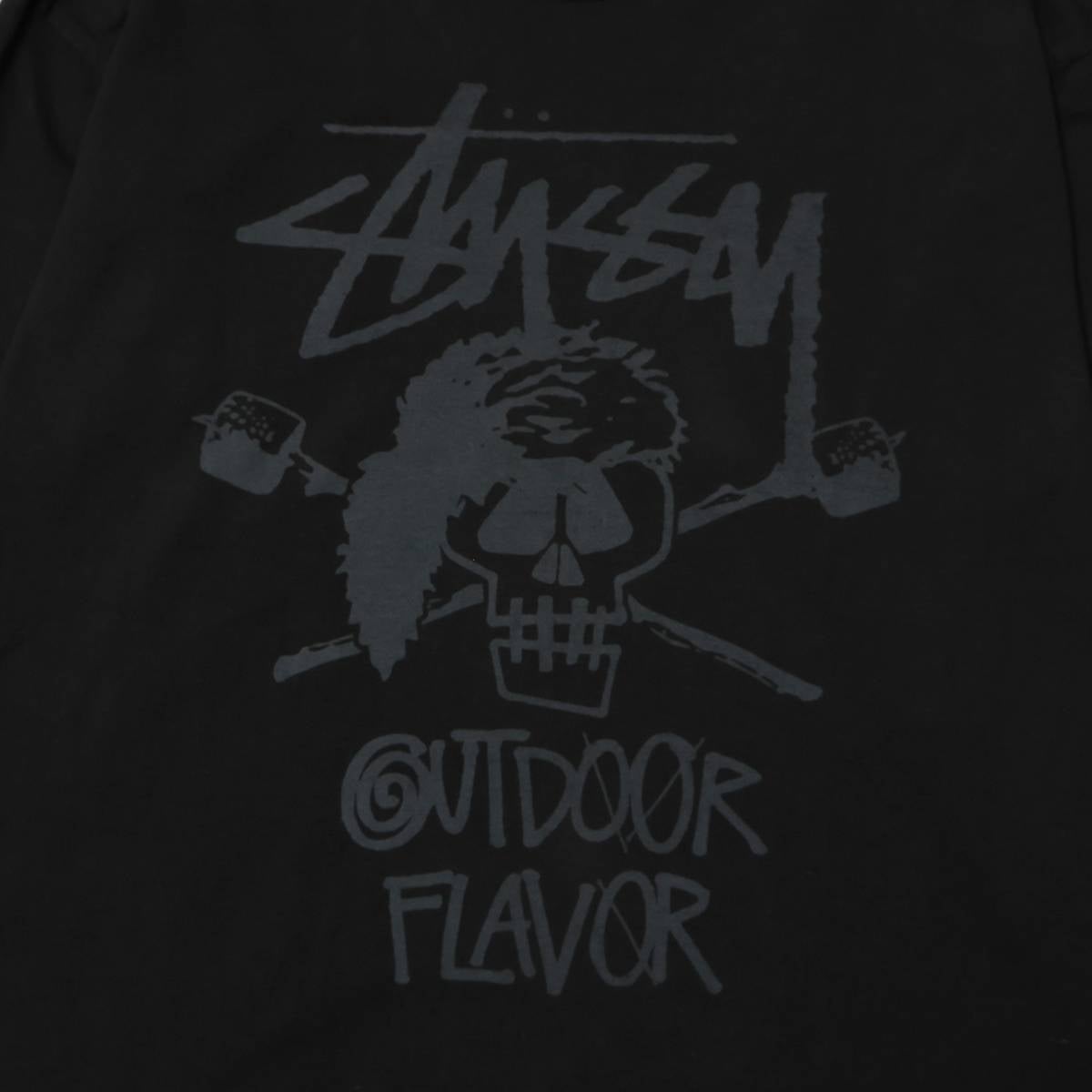 Stussy Black&Red-Tag Outdoor Flavor L/S SHIRTS BLACK | MFC STORE
