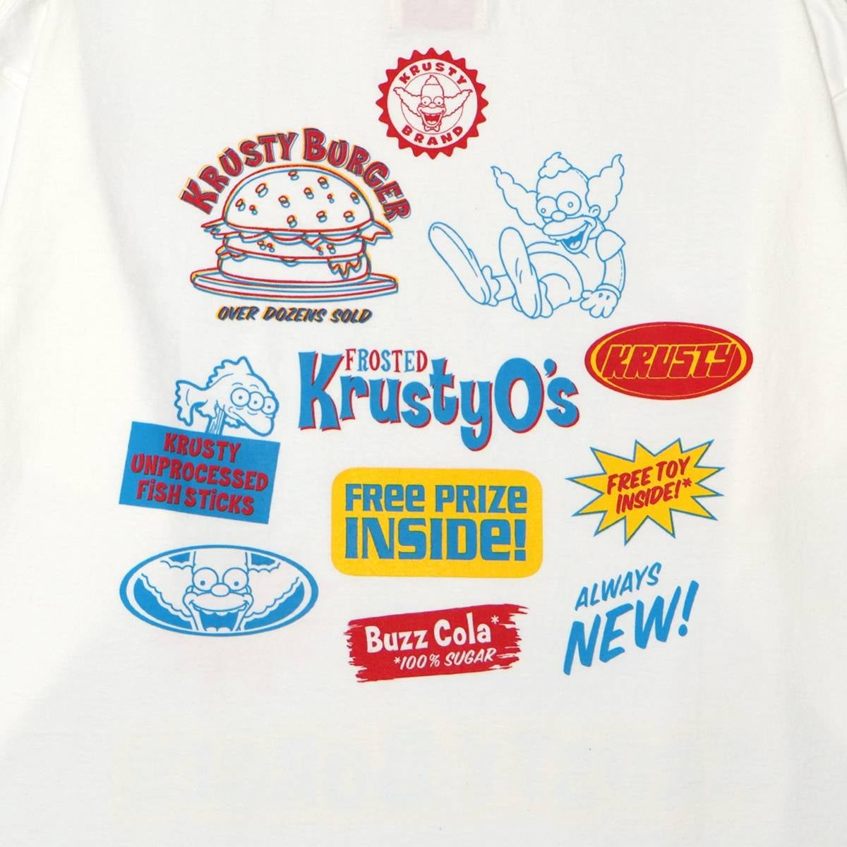 EMOTIONALLY UNAVAILABLE×The Simpsons EU SP STICKER LS TEE 【26SS