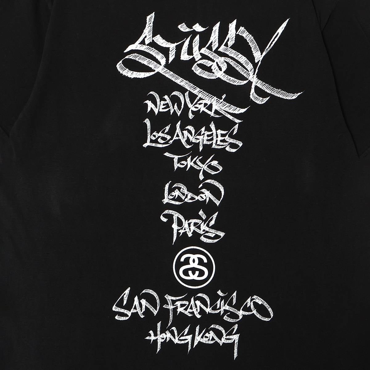 Stussy 00s Mode2 World Tour TEE BLACK / STS2259 | MFC STORE