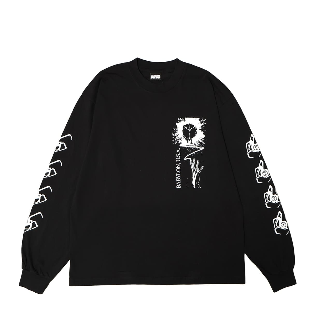 BABYLON BB SEDITION LS TEE / JET BLK A996 | MFC STORE OFFICIAL