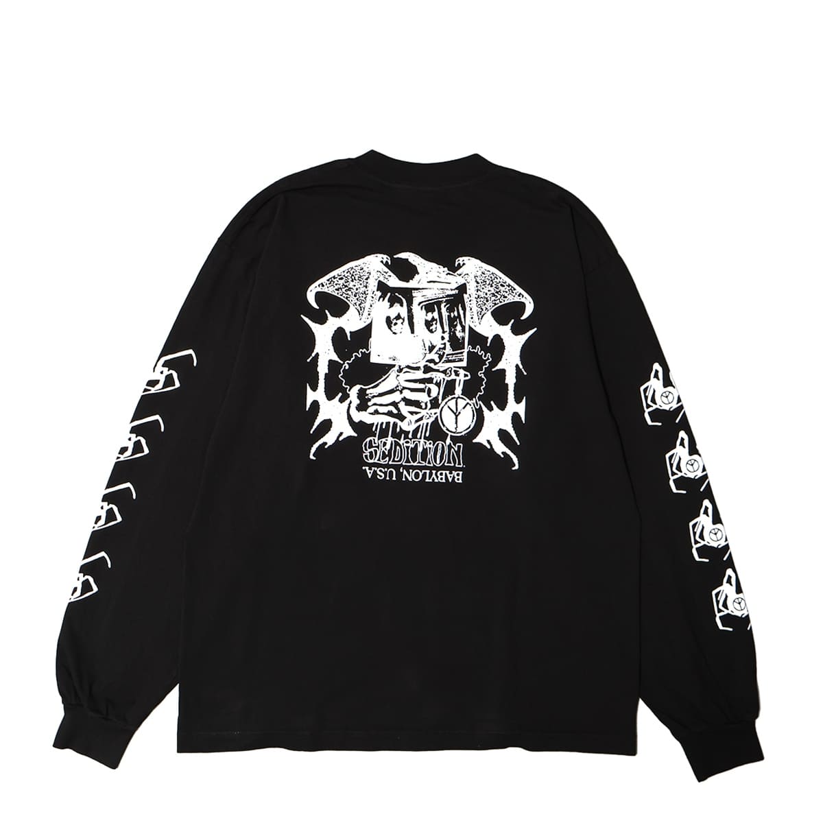BABYLON BB SEDITION LS TEE / JET BLK A996 | MFC STORE OFFICIAL