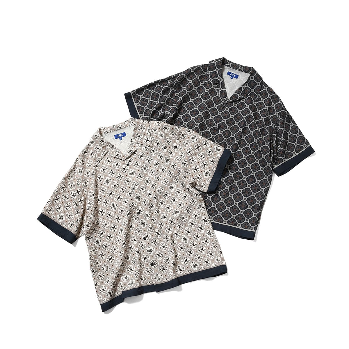 LFYT ARABESQUE PATTERN OPEN COLLAR SHIRT 【26SS】 | MFC STORE