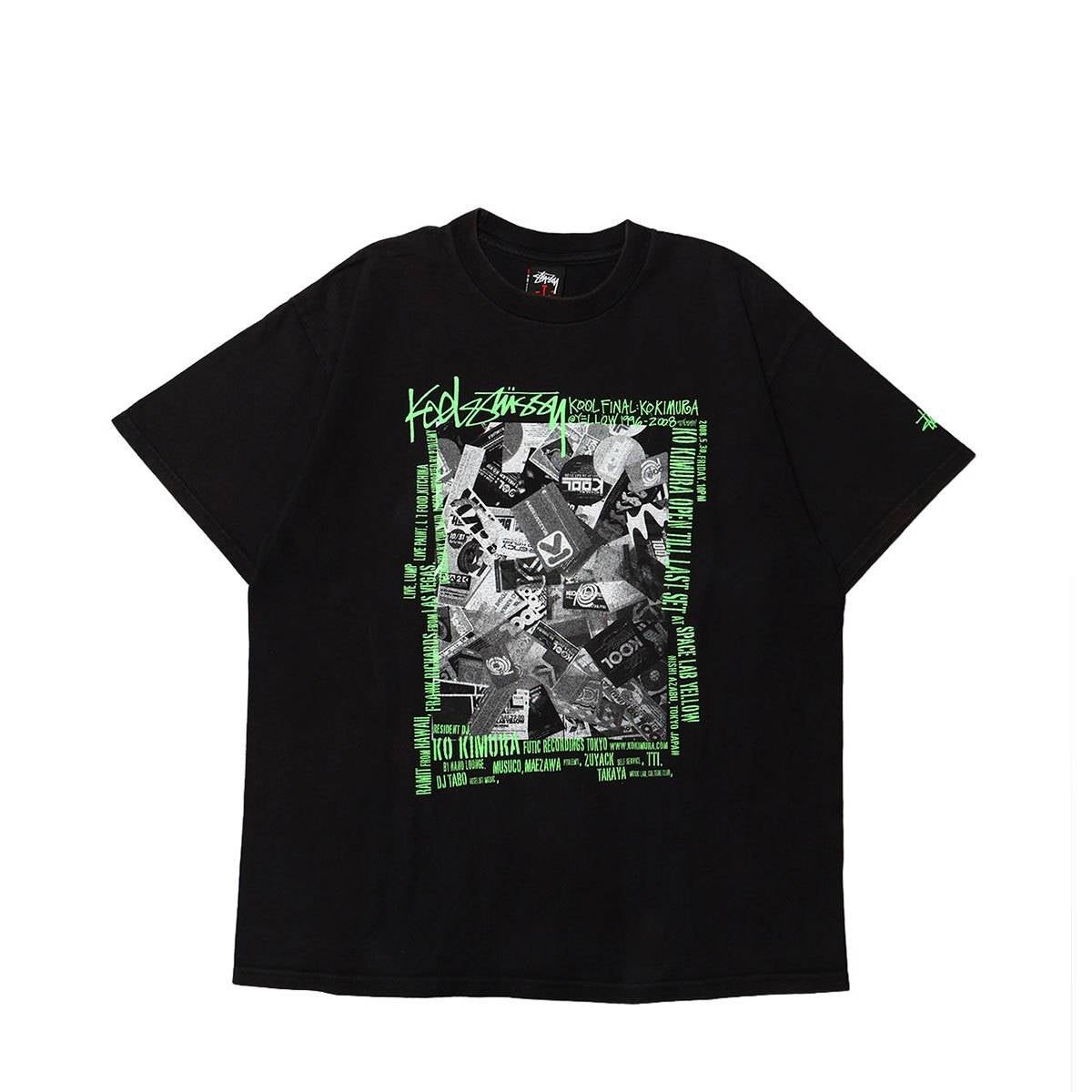 Stussy Black&Red-Tag KO KIMURA KOOL FINAL 2008 TEE BLACK / STS2301
