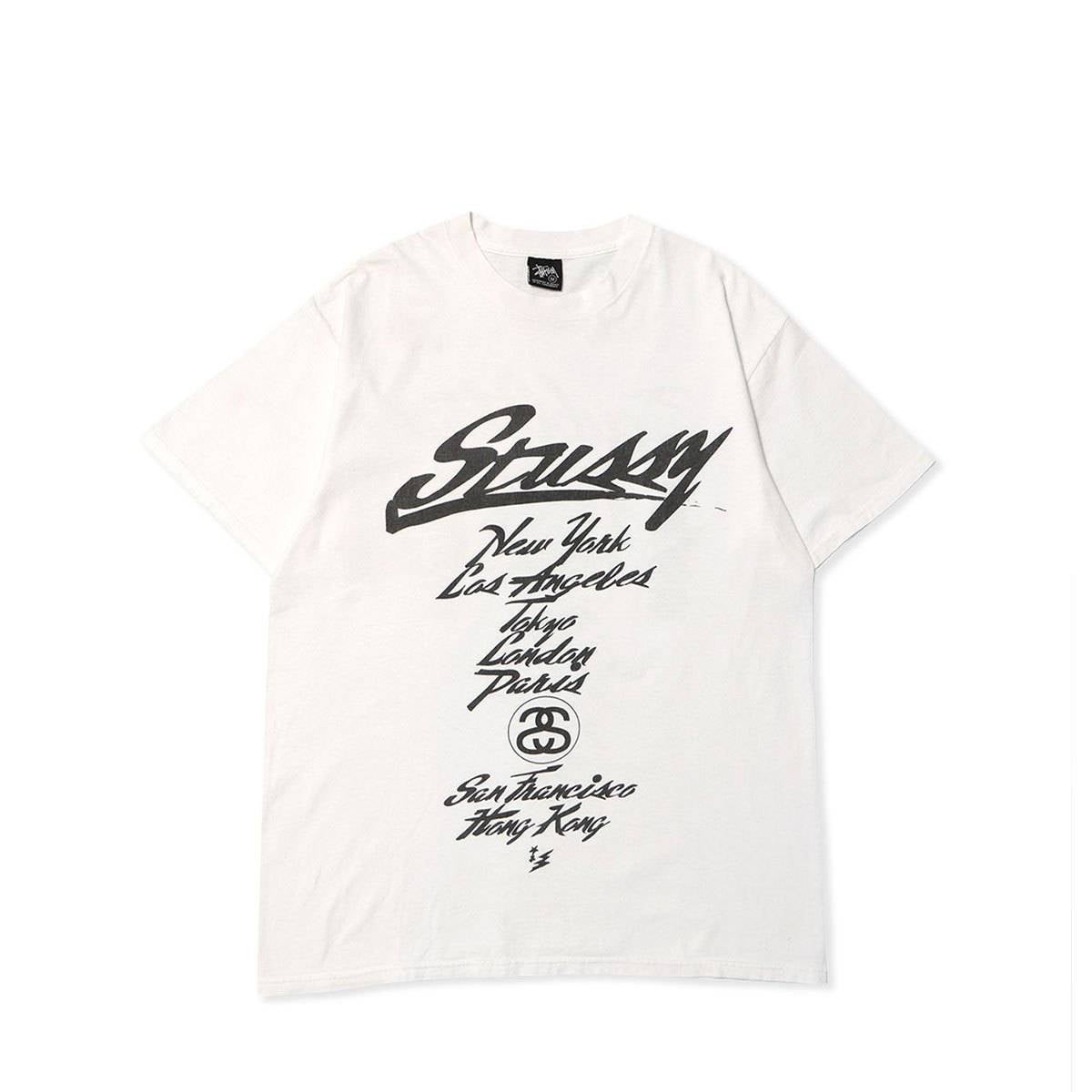 Stussy 00s WTAPS World Tour TEE WHITE / STS2304 | MFC STORE