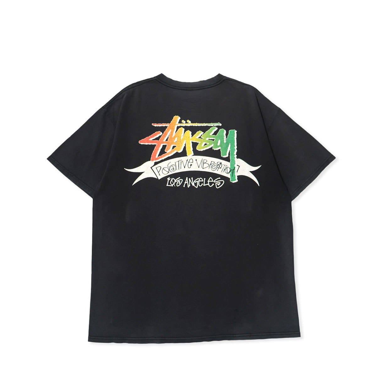 Stussy 00s Shawn-Font Shadowman TEE BLACK / STS2317 | MFC STORE