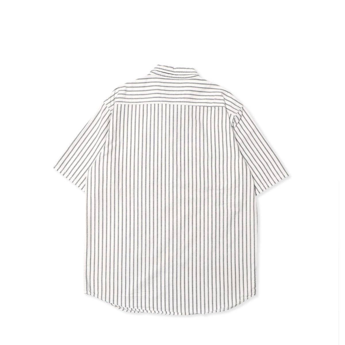 Stussy 00s HAZE-Collaboration Stripe S/S Shirts WHITE / STS2324