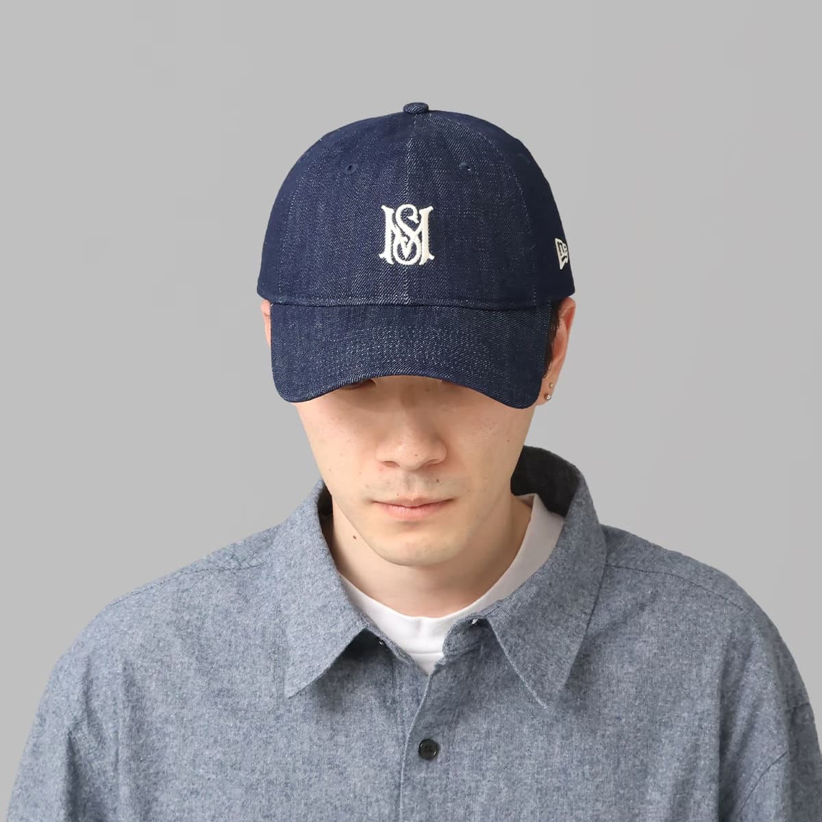 NEW ERA x MFC STORE ORIGINAL 9TWENTY MS LOGO DENIM CAP 【26SS