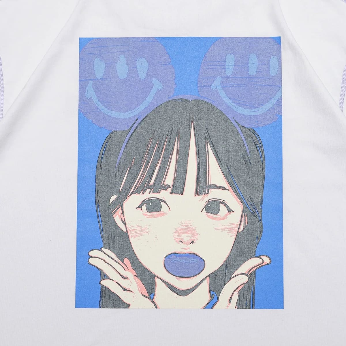 お問い合わせ商品】over print POP ART Tee Ver:24 GLOW IN THE DARK