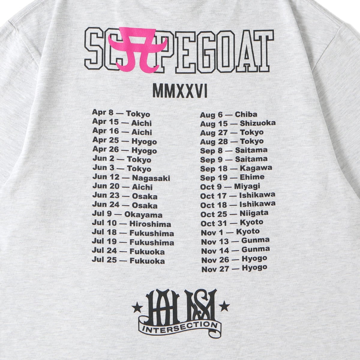 ayumi hamasaki × MFC STORE SCAPEGOAT TOUR S/S TEE | MFC STORE