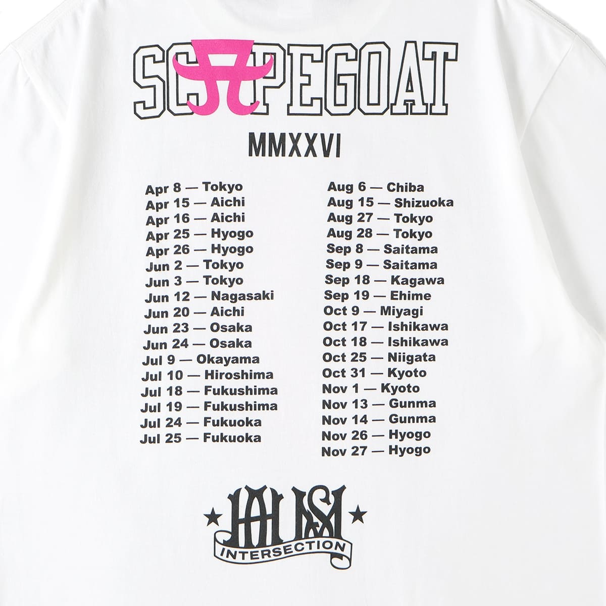 ayumi hamasaki × MFC STORE SCAPEGOAT TOUR S/S TEE | MFC STORE