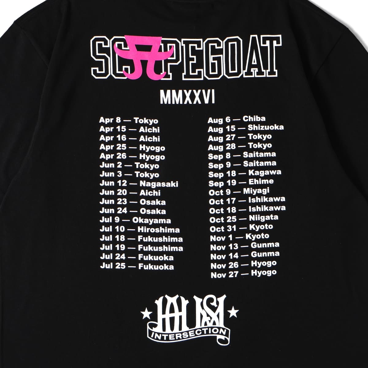 ayumi hamasaki × MFC STORE SCAPEGOAT TOUR S/S TEE | MFC STORE