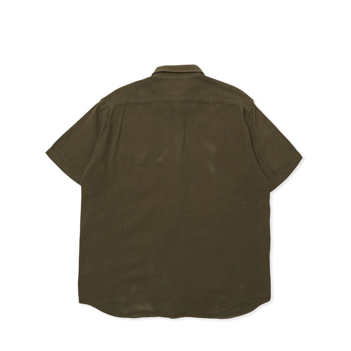 Stussy Navy-Tag Made in USA S/S Shirts OLIVE / STS2118 | MFC STORE