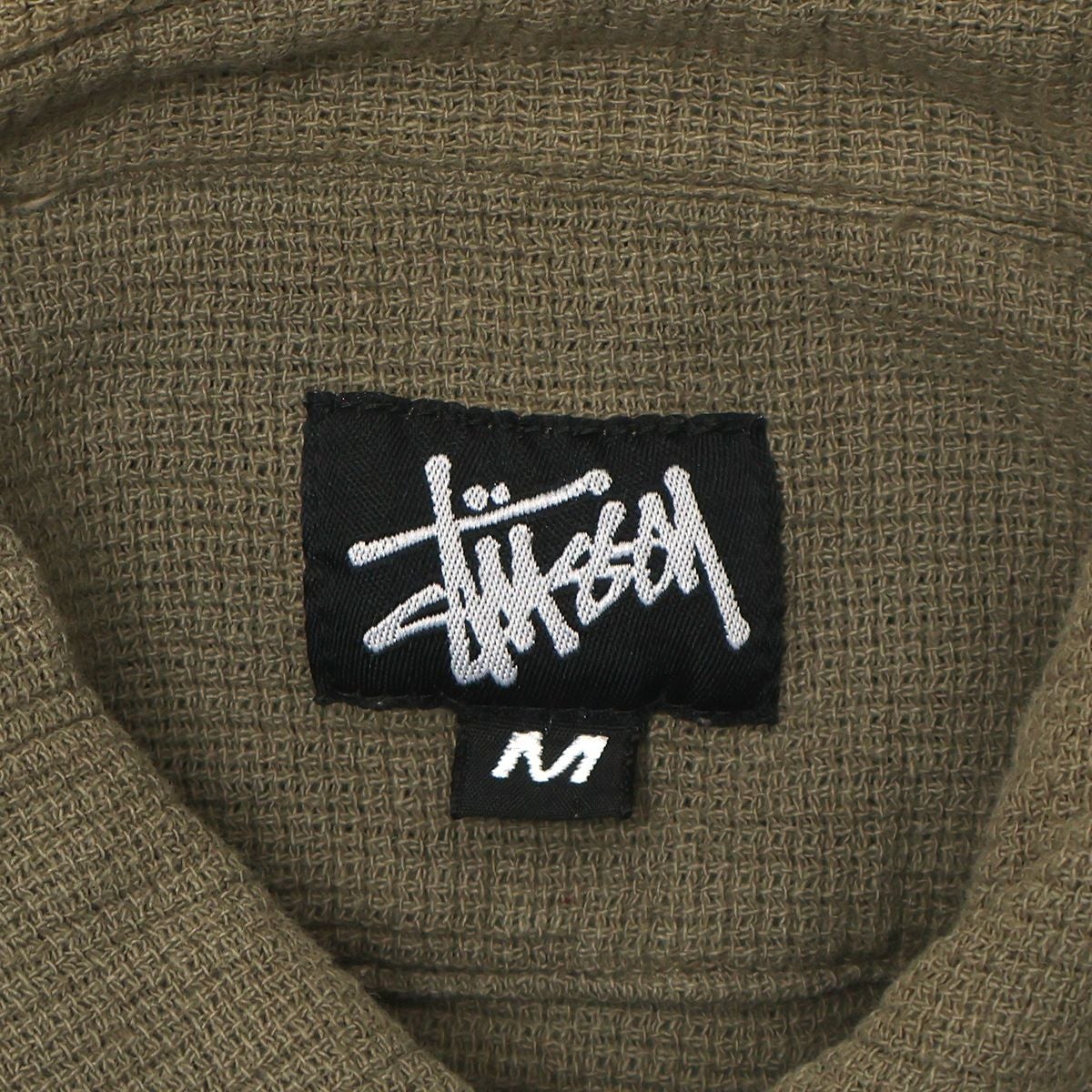 Stussy Navy-Tag Made in USA S/S Shirts OLIVE / STS2118 | MFC STORE
