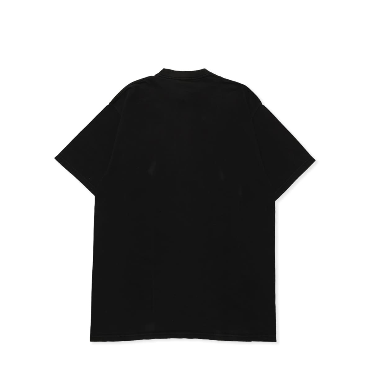 Stussy 00s Navy-Tag Stock-Logo Checkerboard TEE BLACK / STS2136