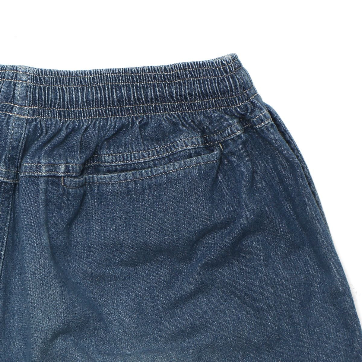 STUSSY ベロアショーツ 00s 90s Y2K Stussy 00s White-Tag Stock-Logo DENIM SHORTS NAVY / STS2146 | MFC