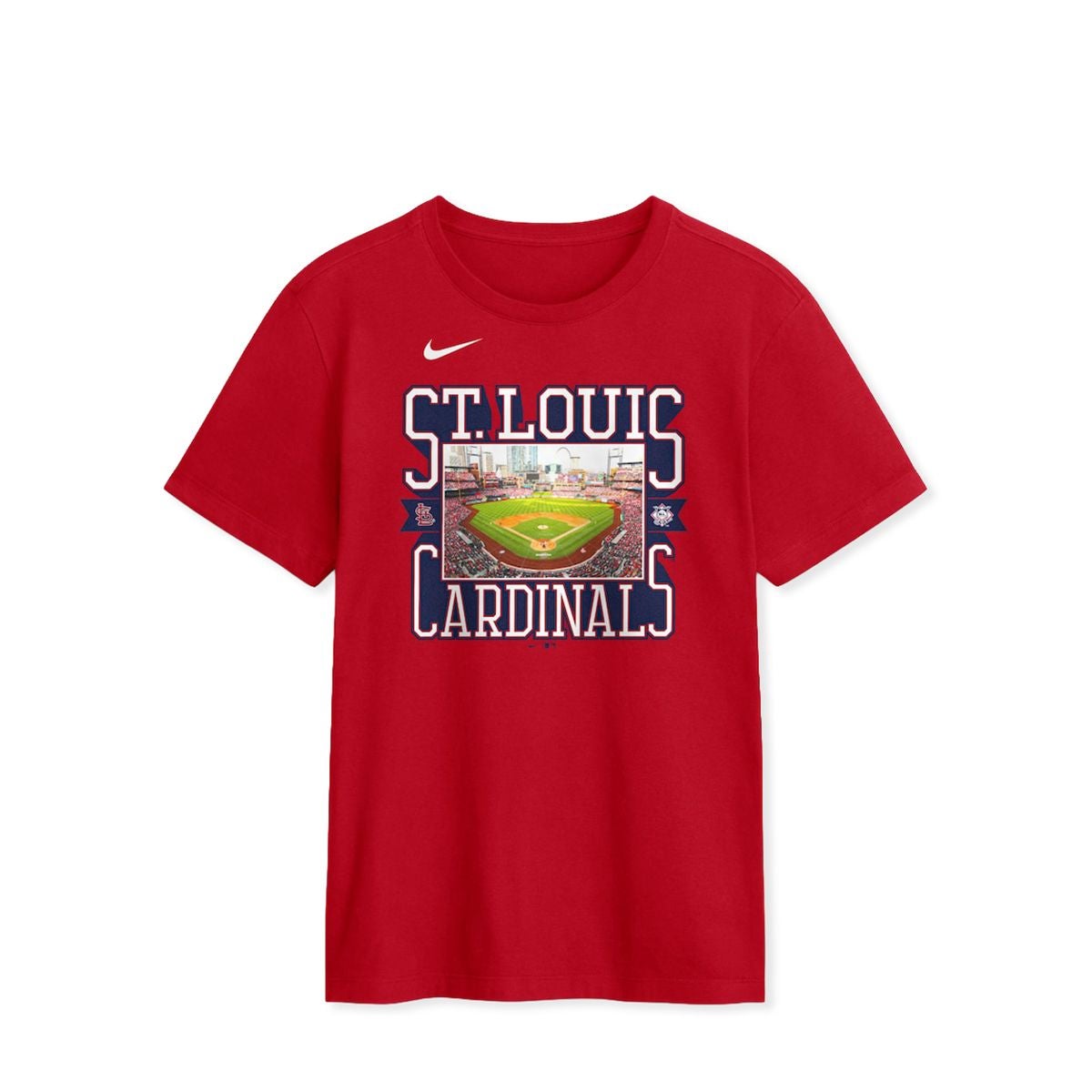NIKE MLB CARDINALS STADIUM COTTON TEE / ST. LOUIS CARDINALS / N199